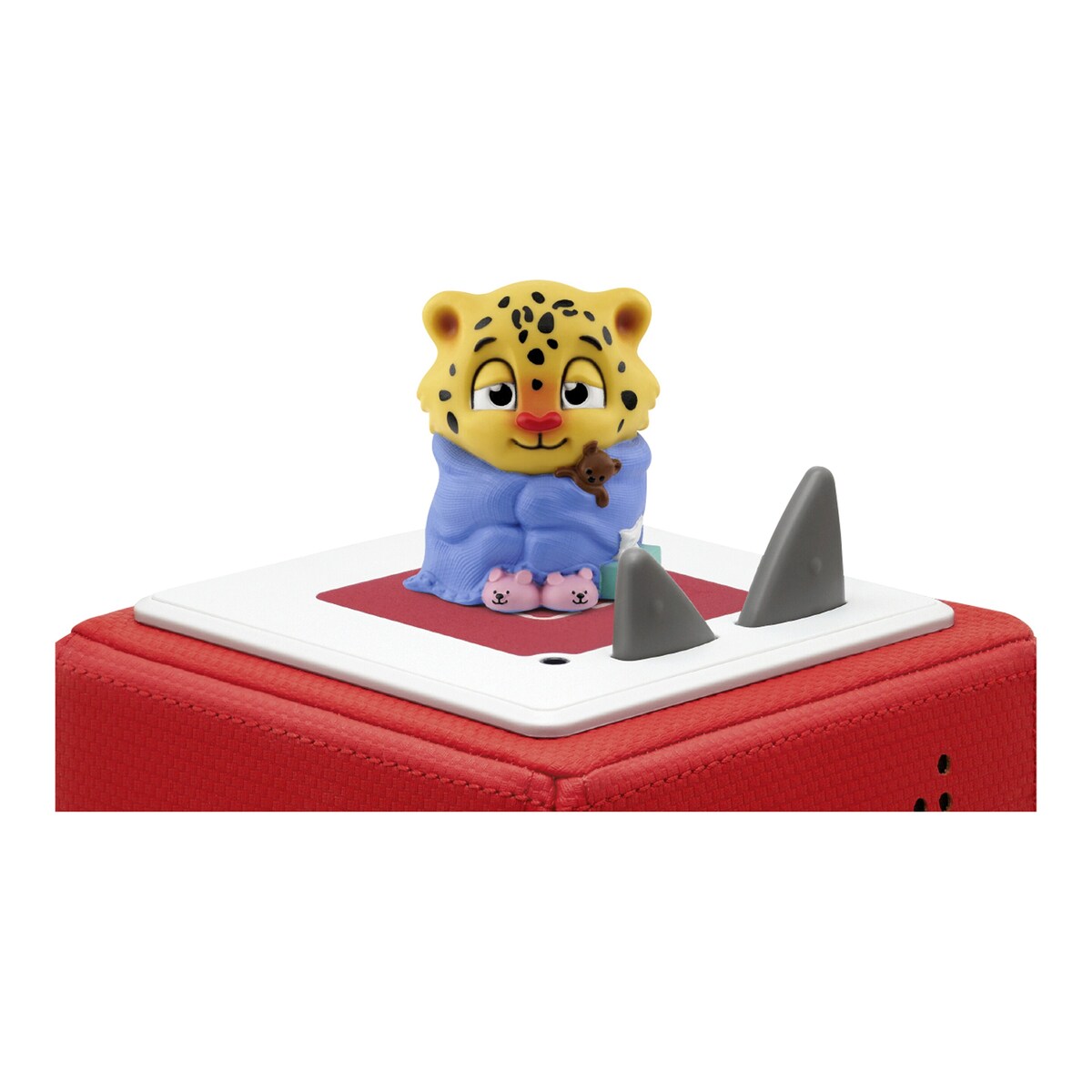 Detalj av Tonie lyttefigur Leos Tag med magnetisk feste