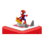 Detalj av Tonie lyttefigur Marvel Spidey og supervenner