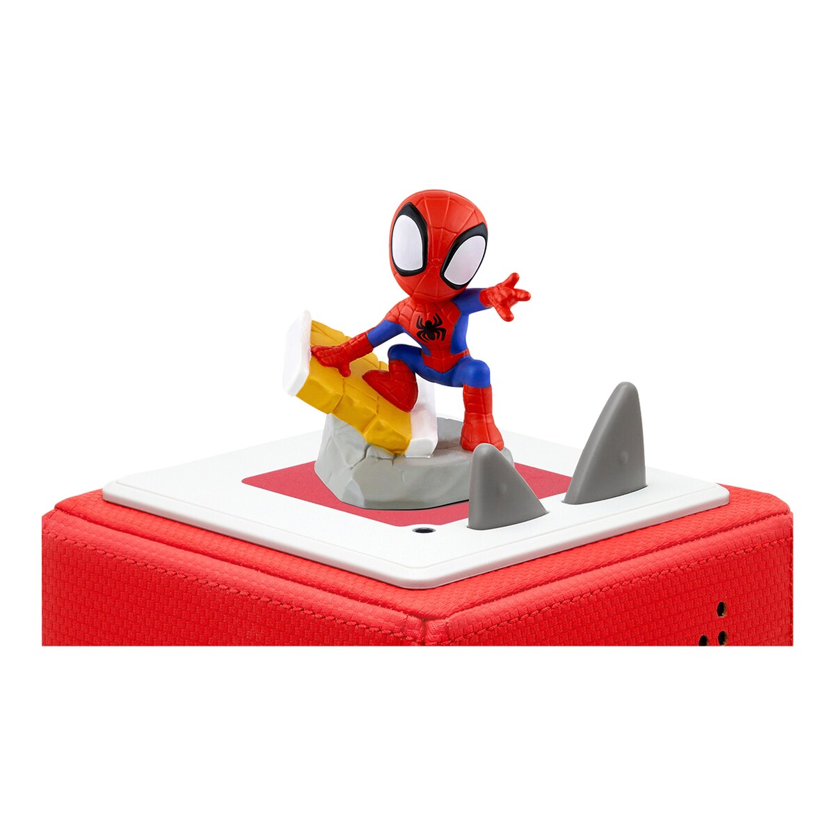Detalj av Tonie lyttefigur Marvel Spidey og supervenner