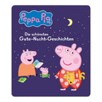 Montert Tonie lyttefigur Peppa Gris godnatthistorier på Toniebox