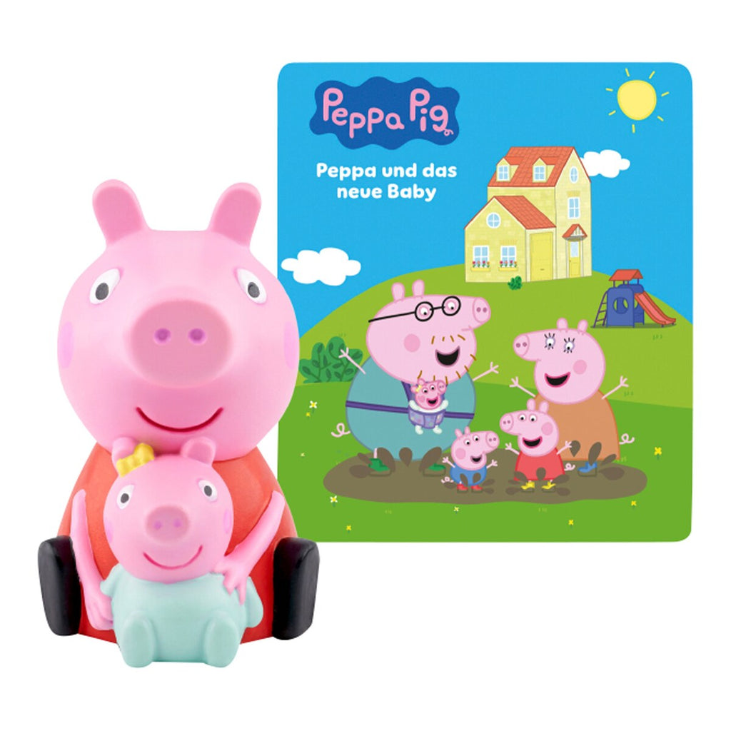 Tonie lyttefigur Peppa Pig - Peppa og den nye babyen forfra