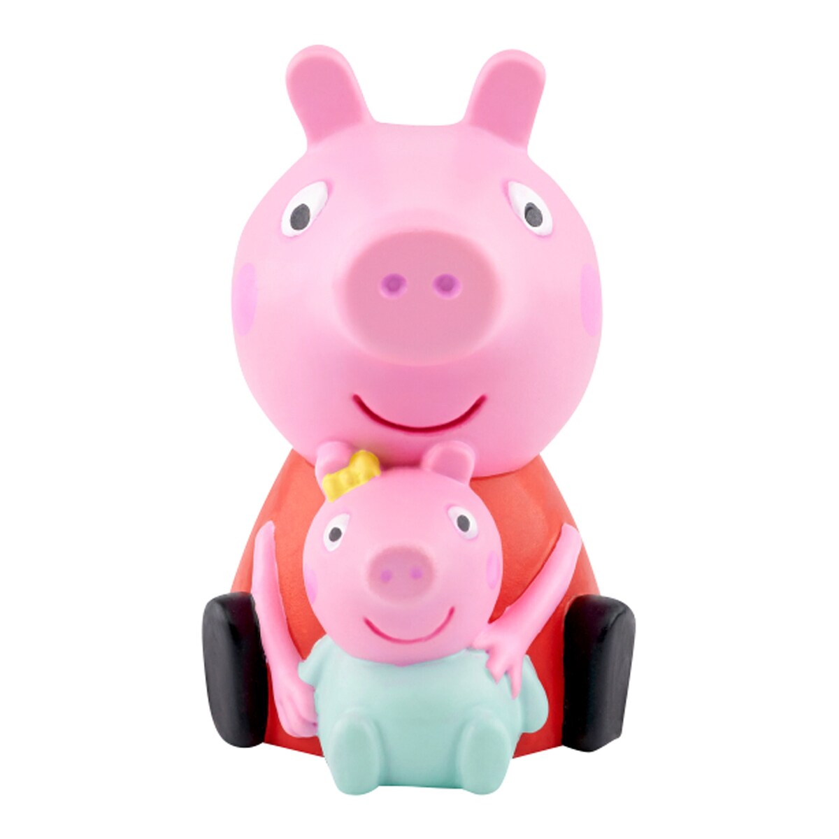 Bakside av Tonie lyttefigur Peppa Pig - Peppa og den nye babyen