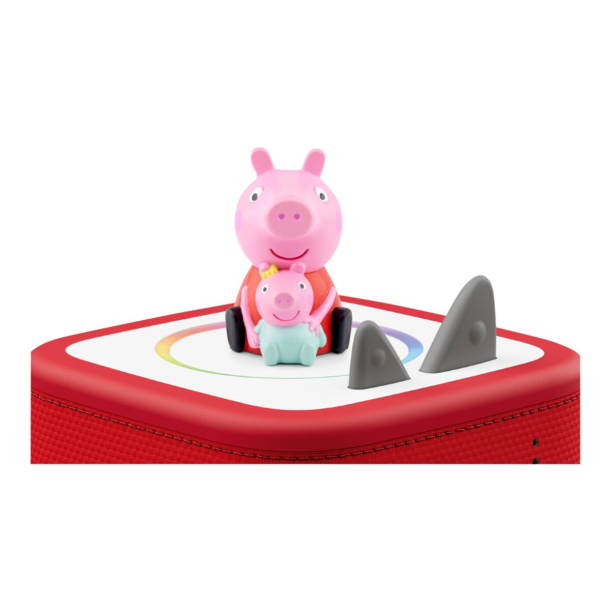 Detalj av Tonie lyttefigur Peppa Pig - Peppa og den nye babyen