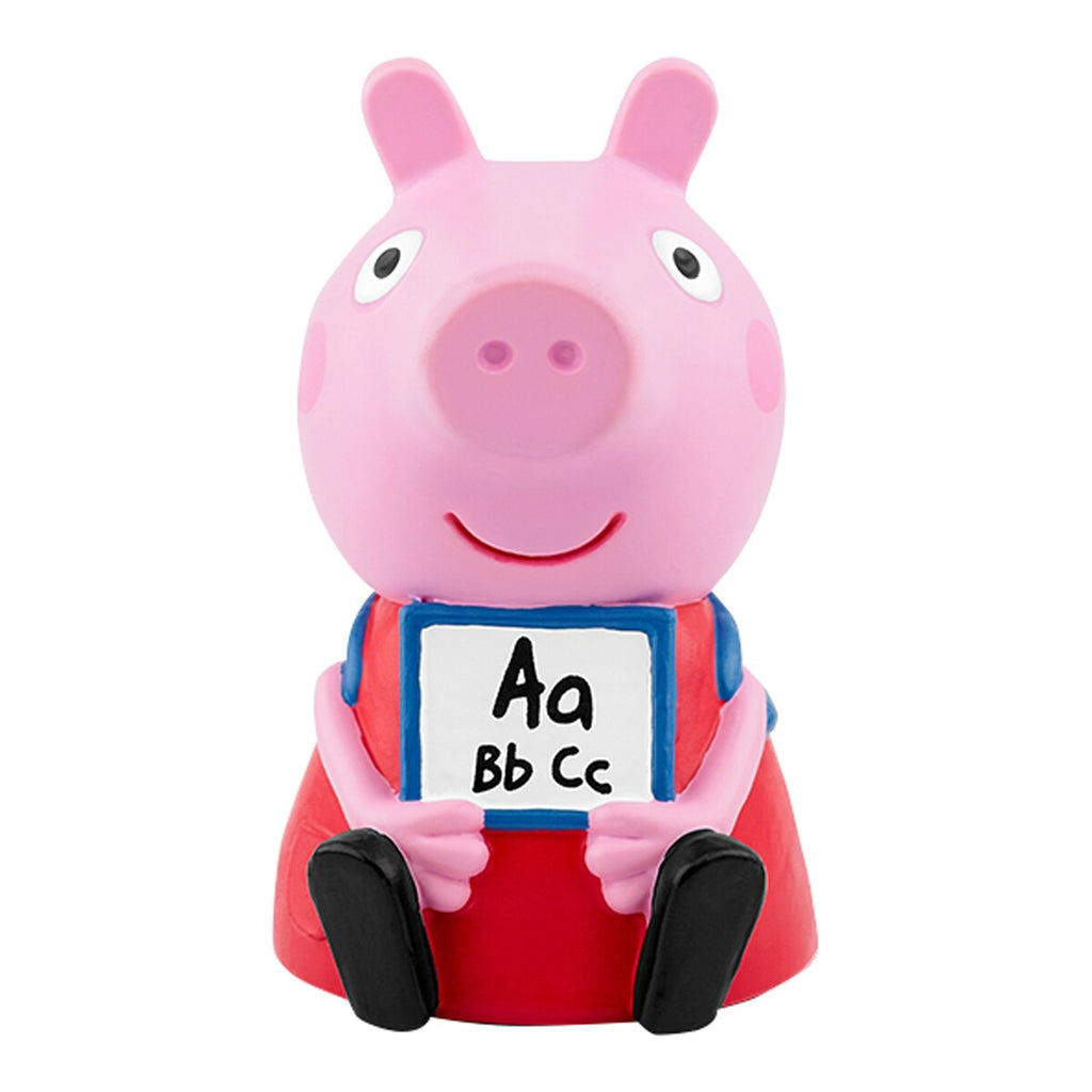 Tonie lyttefigur Peppa Pig skolefesten og 7 historier bakside
