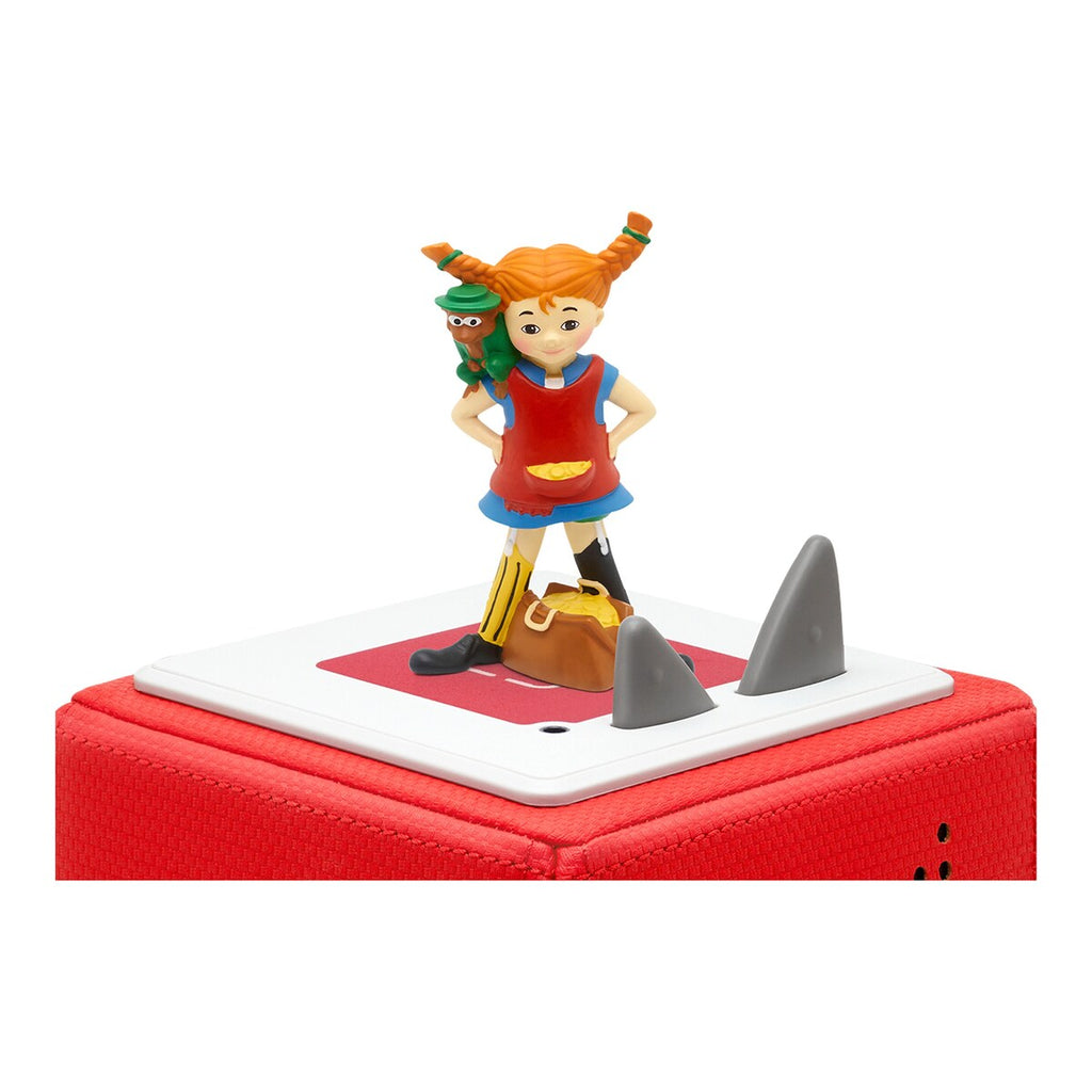 Detalj av Tonie lyttefigur Pippi Langstrømpe
