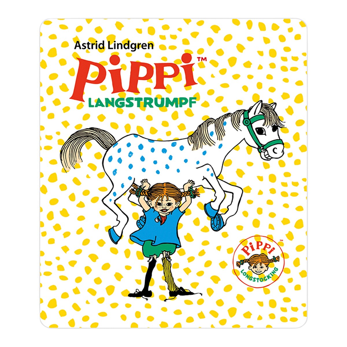 Montert Tonie lyttefigur Pippi Langstrømpe på Toniebox