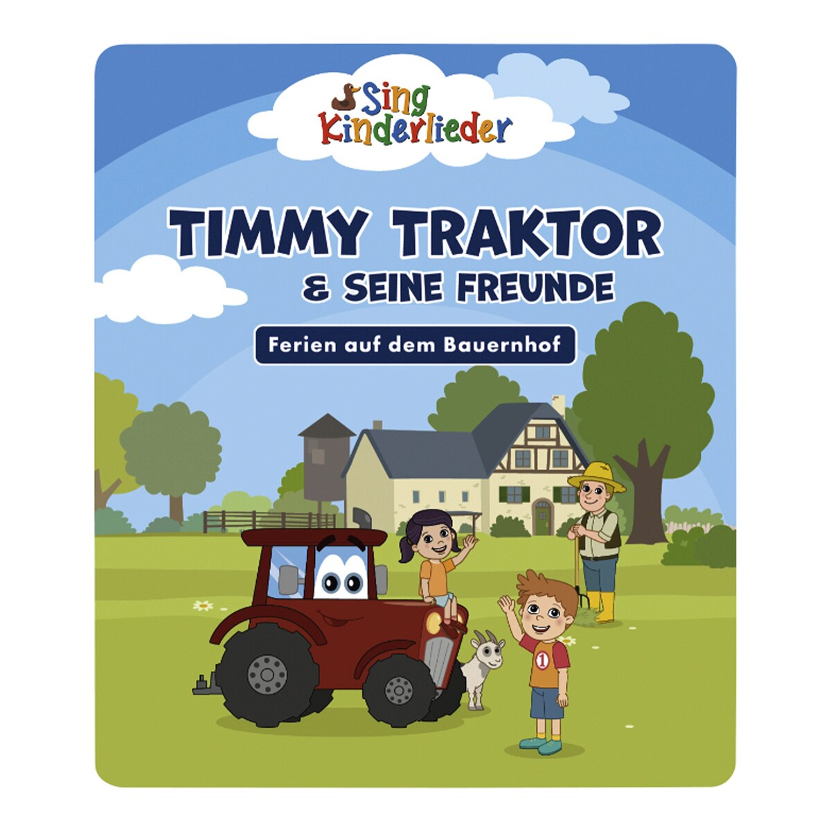 Montert Tonie lyttefigur Sing Kinderlieder - Timmy Traktor på Toniebox