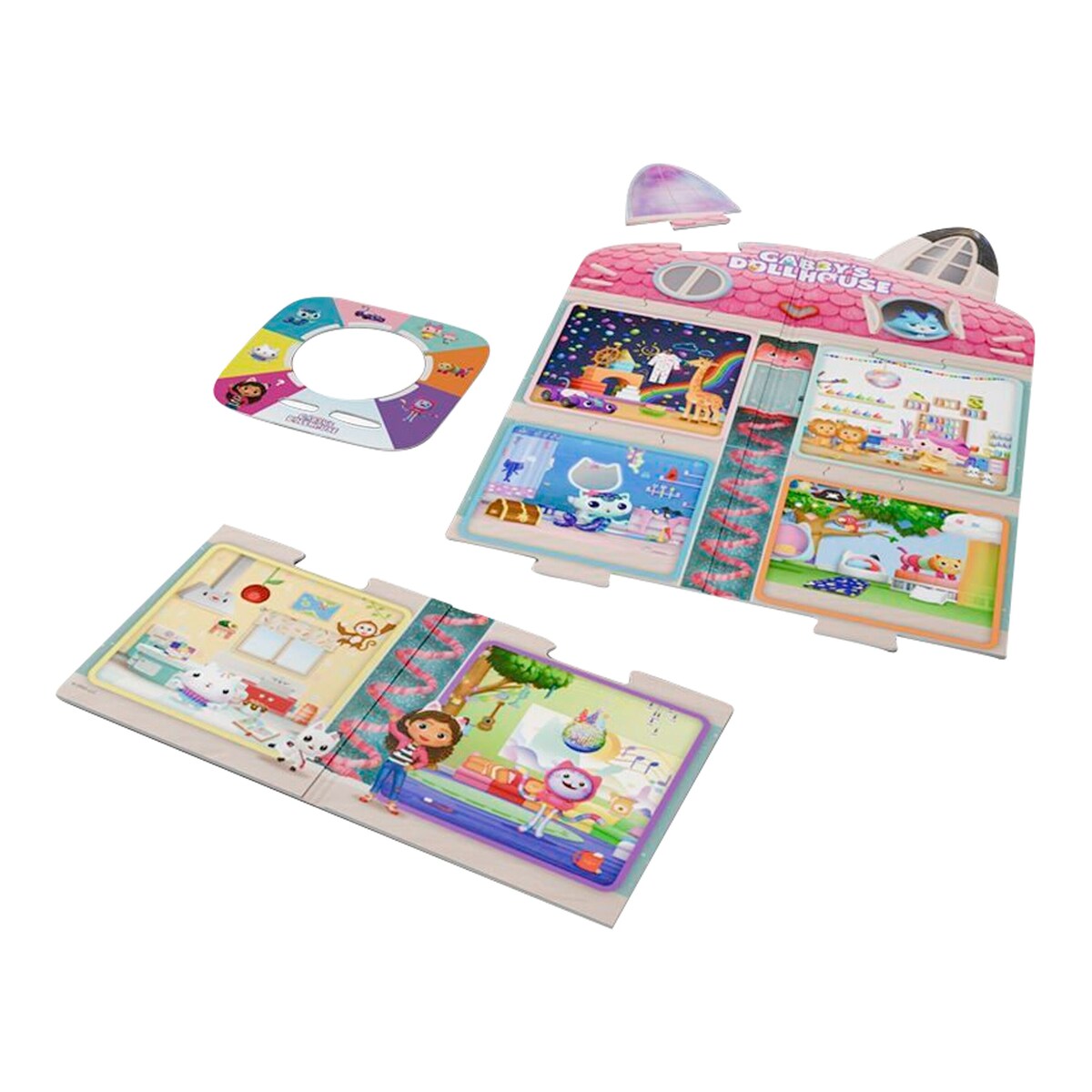 Bakside av Tonie Play Games M Gabby's Dollhouse skattejakt