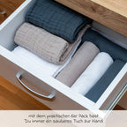 Tøybleier i bomull 6-pack 80 x 80 cm OEKO-TEX - Makian