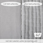 Tøybleier i bomull 10-pack 80 x 80 cm OEKO-TEX i farge grå