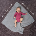 Tøybleier i bomull 10-pack 80 x 80 cm OEKO-TEX i farge mint