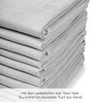Pakking av Tøybleier i bomull 10-pack 80 x 80 cm OEKO-TEX