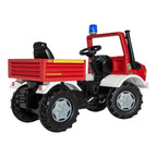 Tråbil rollyUnimog brannbil med front- og hekk-koblinger