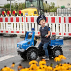 Tråbil rollyUnimog politi bakside