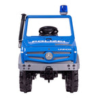 Nærbilde av Flüsterreifen på Tråbil rollyUnimog politi