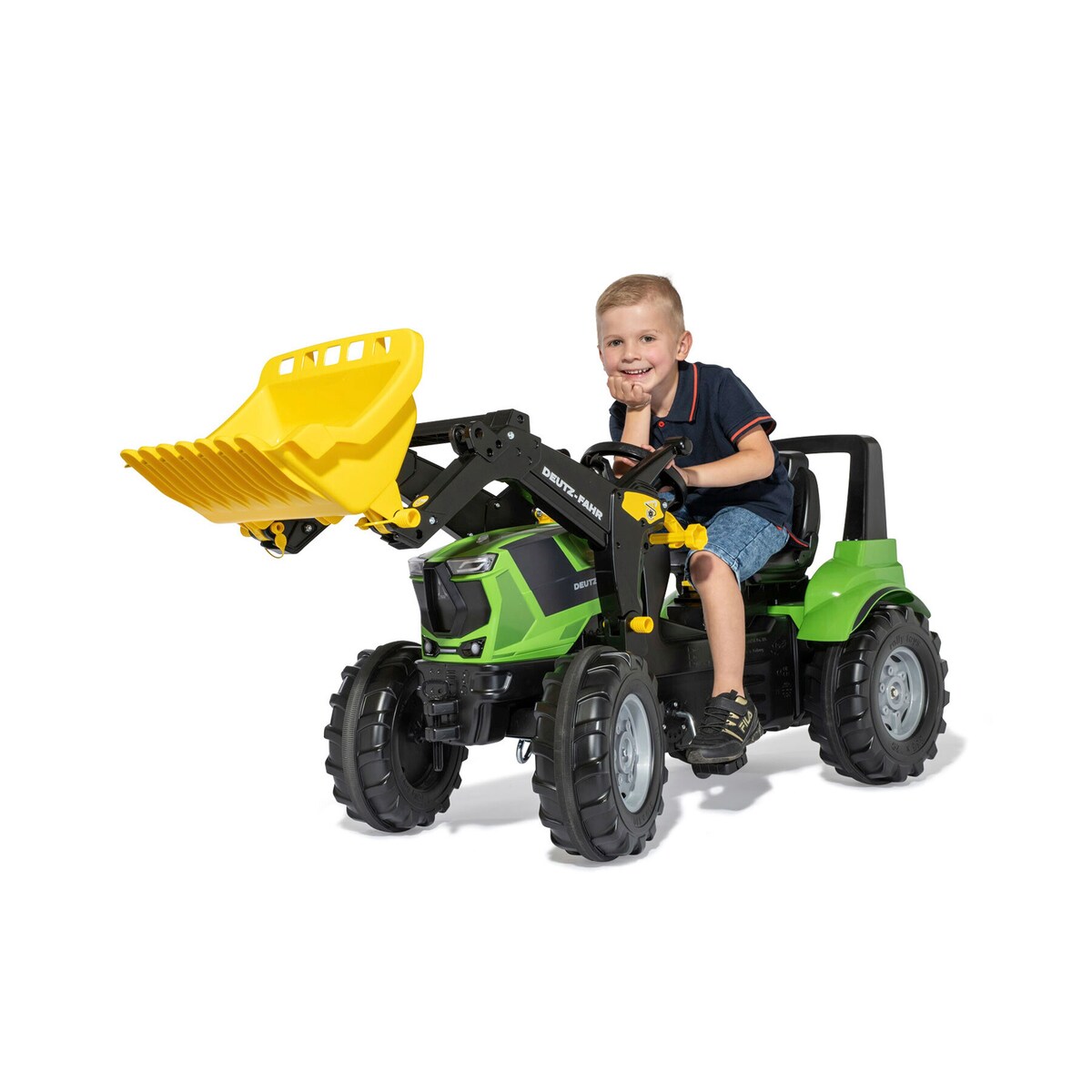 Tråkktraktor rollyFarmtrac Deutz-Fahr 8280 bakside