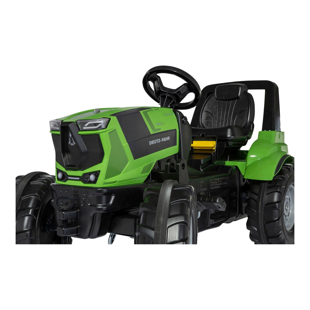 Tråkktraktor rollyFarmtrac Deutz-Fahr 8280 detalj av motorhuv