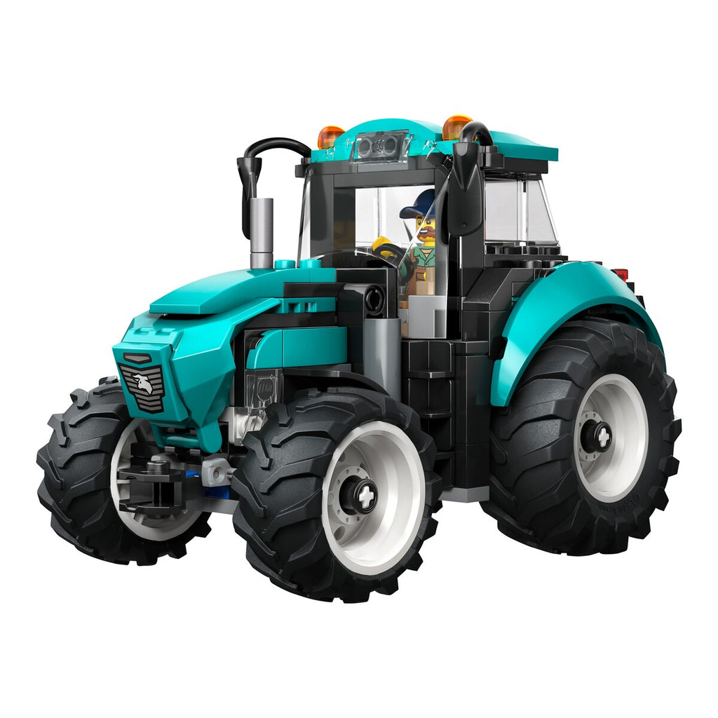 Traktor 60498 LEGO City bakside med fire store gummidekk