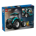 Nærbilde av hjul på Traktor 60498 LEGO City