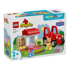 Traktor og markedsbod Peppa Gris 18 deler forfra