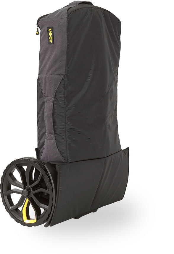 Transportveske for VEER Cruiser mørkegrå/svart detalj av polstring