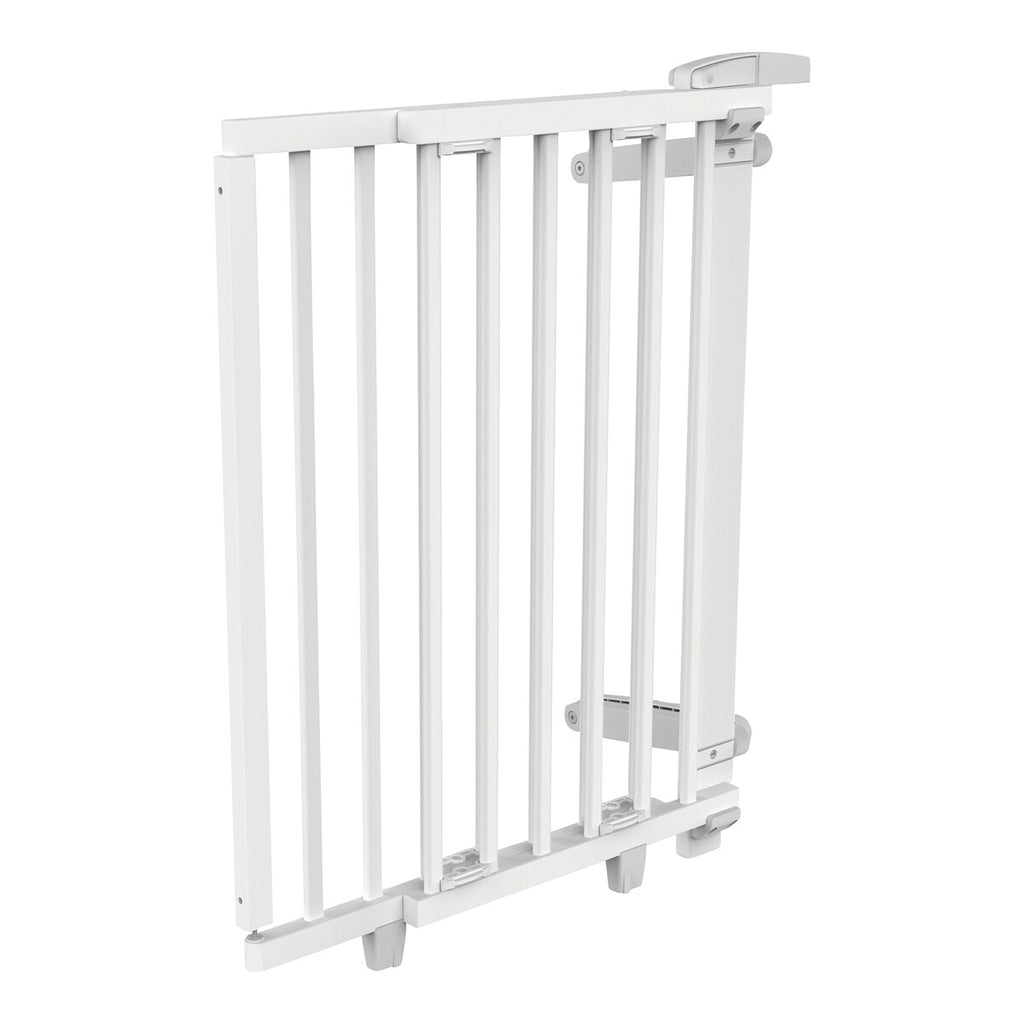 Trappegrind Plus 67-95 cm, høyde 83 cm detalj av sikkerhetslås
