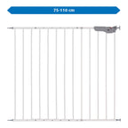 Trappegrind S-Gate 73–110 cm stål bakside