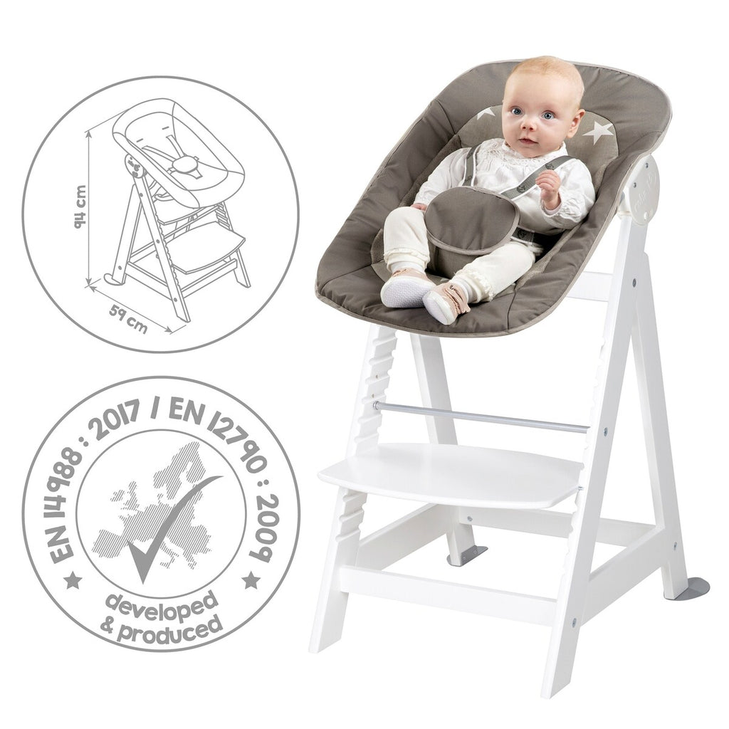 Setet på Trappestol 2in1 sett Little Stars Born Up med justerbar posisjon