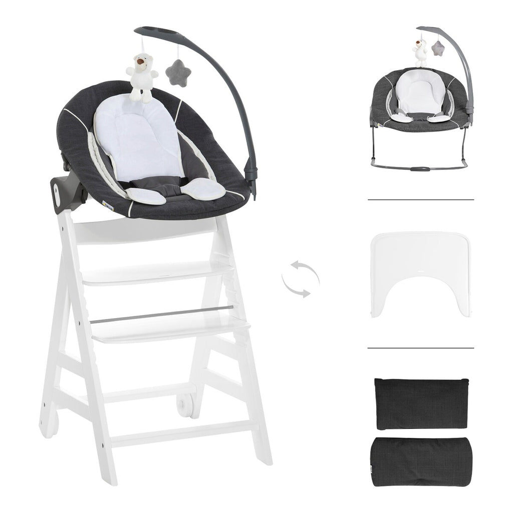 Trappestol Beta+ med vippestol Bouncer forfra