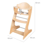 Trappestol Chair Up i tre, vokser med barnet i bruk