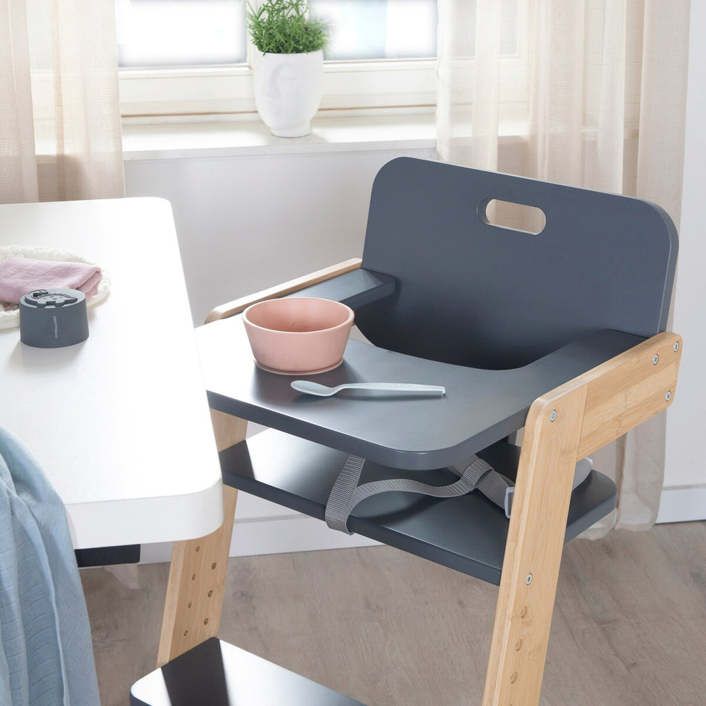 Trappestol Nature Up i bambus og MDF tofarget stabil base