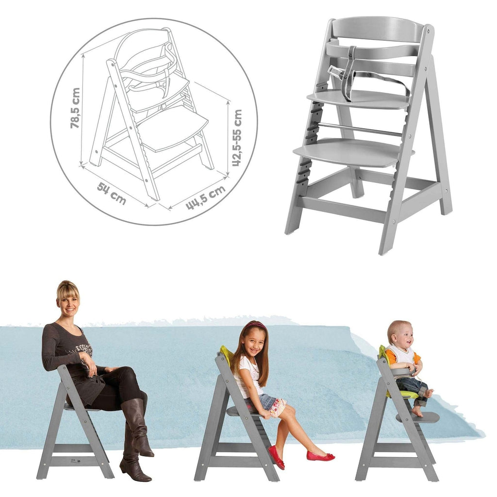 Trappestol Sit Up CLICK med klikksystem i naturfarge