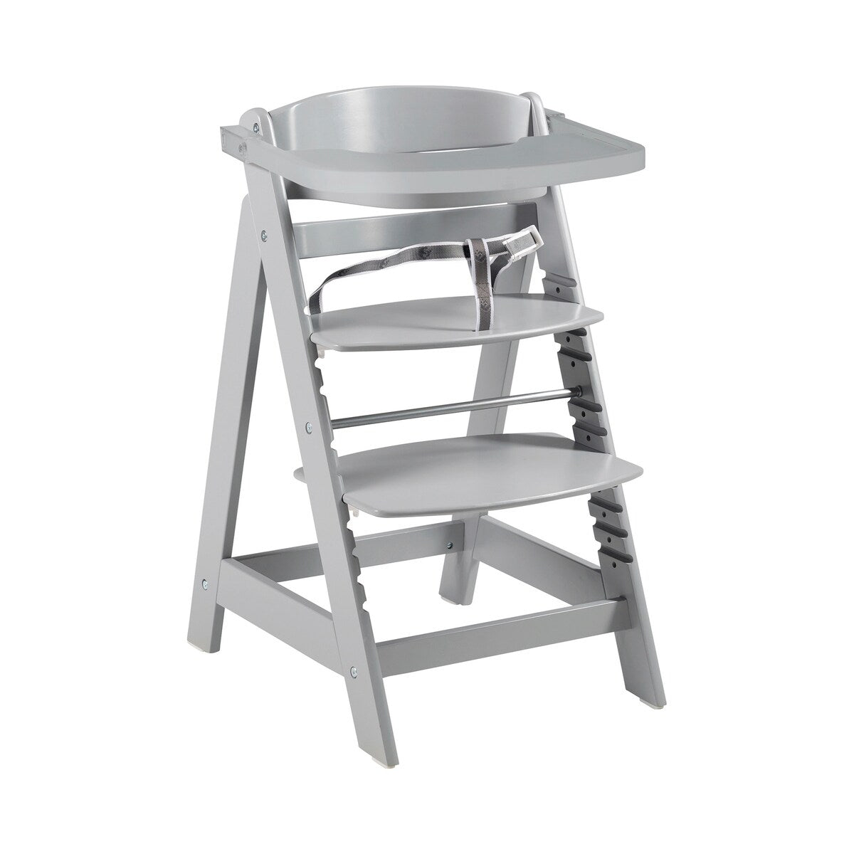 Trappestol Sit up Click & Fun med spisebrett forfra