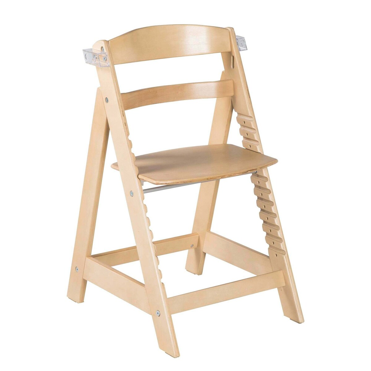Montert Trappestol Sit Up Click & Fun med avtakbart spisebrett i bruk
