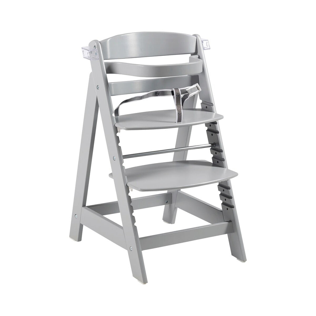 Montert Trappestol Sit up Click & Fun med spisebrett i bruk