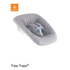 Trappestol Tripp Trapp med Newborn sett 79 cm bøk forfra