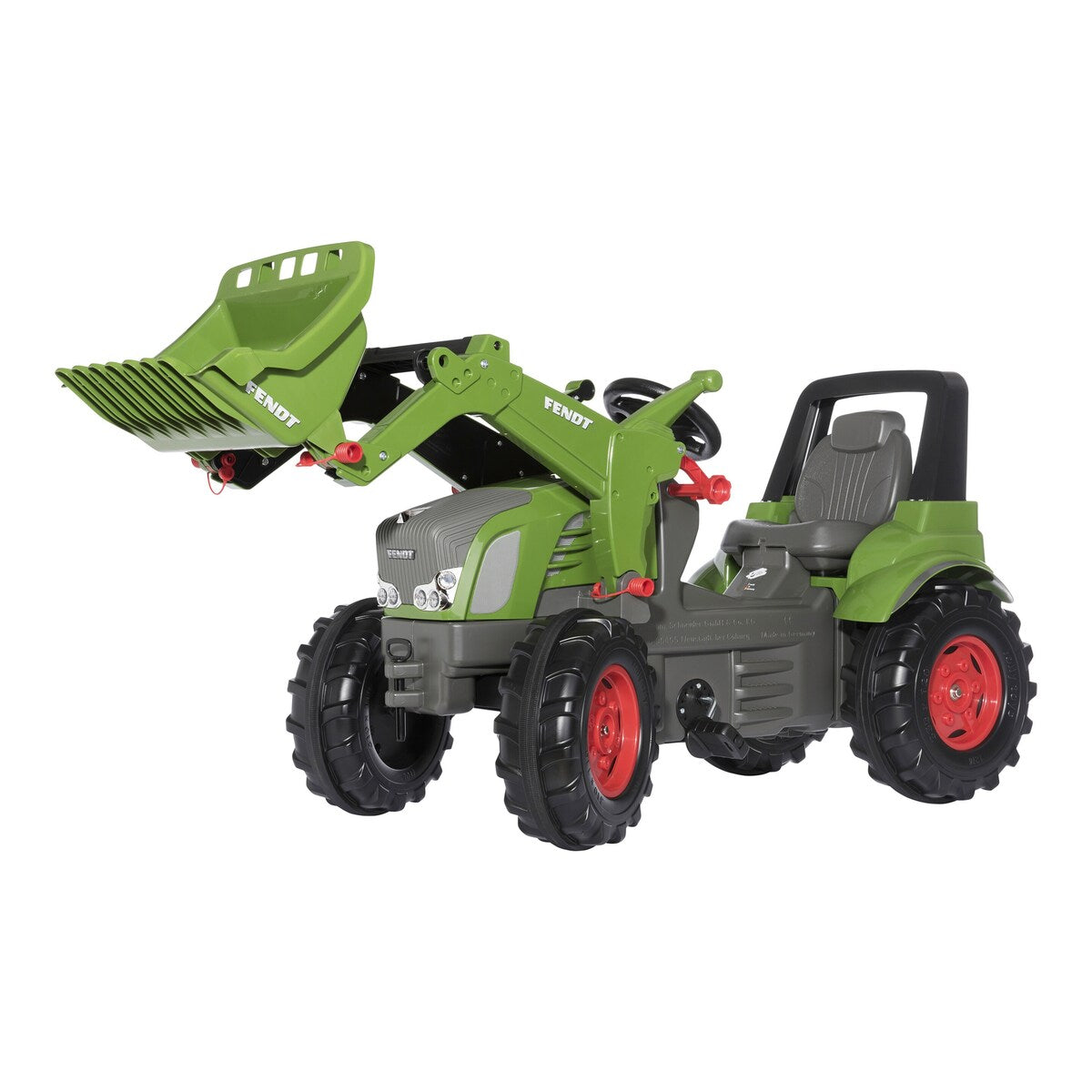 Tråtraktor rollyFarmtrac Fendt 939 Vario med frontlaster forfra