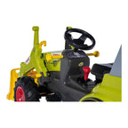 Setet på Tråtraktor rollyFarmtrac Premium II Claas Arion 660 justeres i høyde og lengde