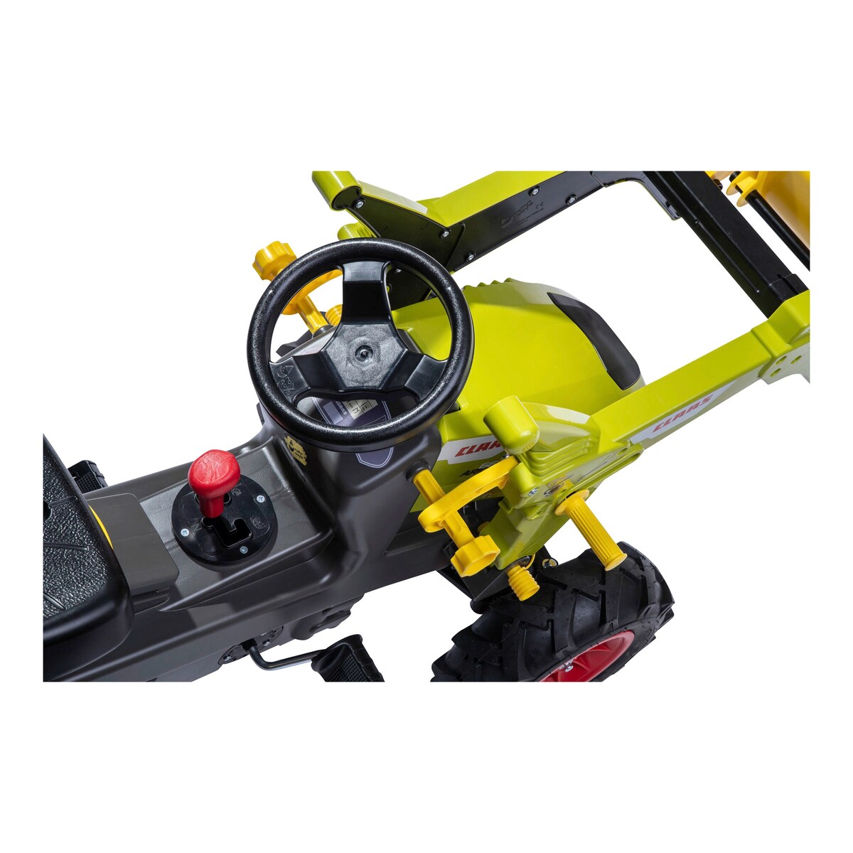 Oppbevaringsrom under motorhette på Tråtraktor rollyFarmtrac Premium II Claas Arion 660