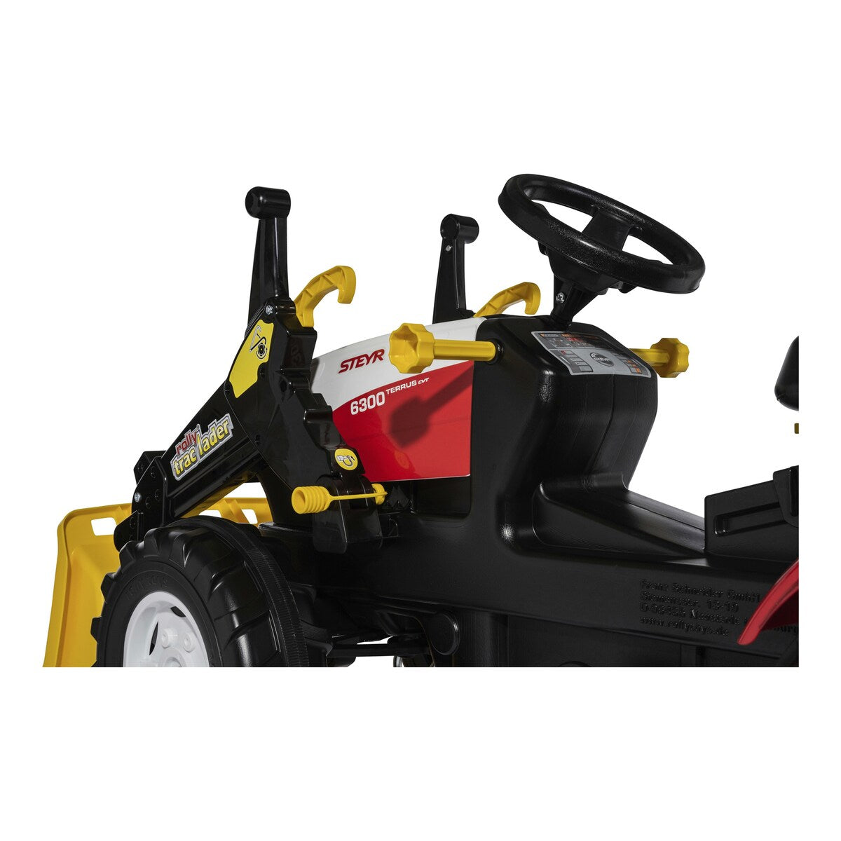 Tråtraktor rollyFarmtrac Premium II Steyr med fløyelsmyke dekk