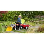 Detalj av frontlaster på Tråtraktor rollyKid Steyr 6165 CVT