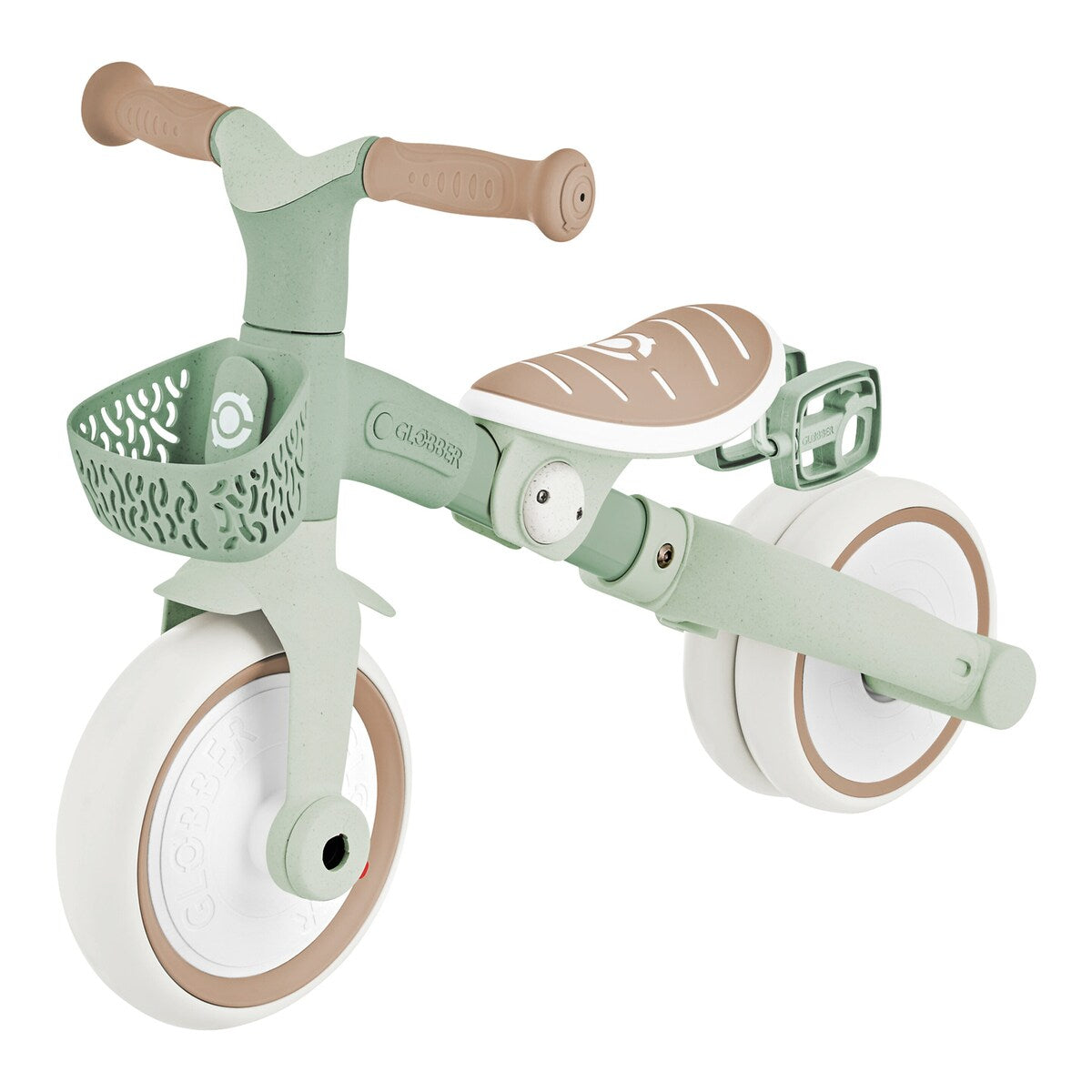 Detalj av EVA-dekk på Trehjulssykkel 3-i-1 Learning Trike Plus ECO