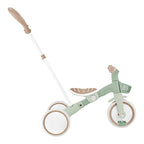 Montert Trehjulssykkel 3-i-1 Learning Trike Plus ECO sett fra siden