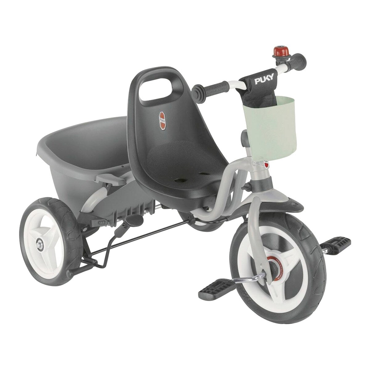 Trehjulssykkel 4-i-1 Ceety Comfort bakside