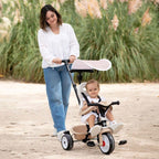 Trehjulssykkel Baby Balade fra 10 mnd, metallramme bakside