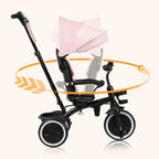 Trehjulssykkel Berry 2-i-1 fra 9 mnd maks 25 kg - Lionelo