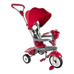 Trehjulssykkel Breeze Plus 4-i-1 fra 15 mnd forfra