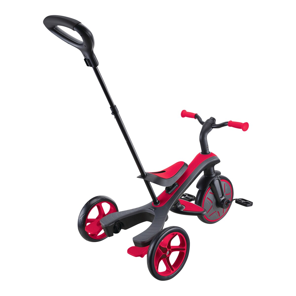 Montert Trehjulssykkel Explorer Trike 4-i-1 med UV-skjerm