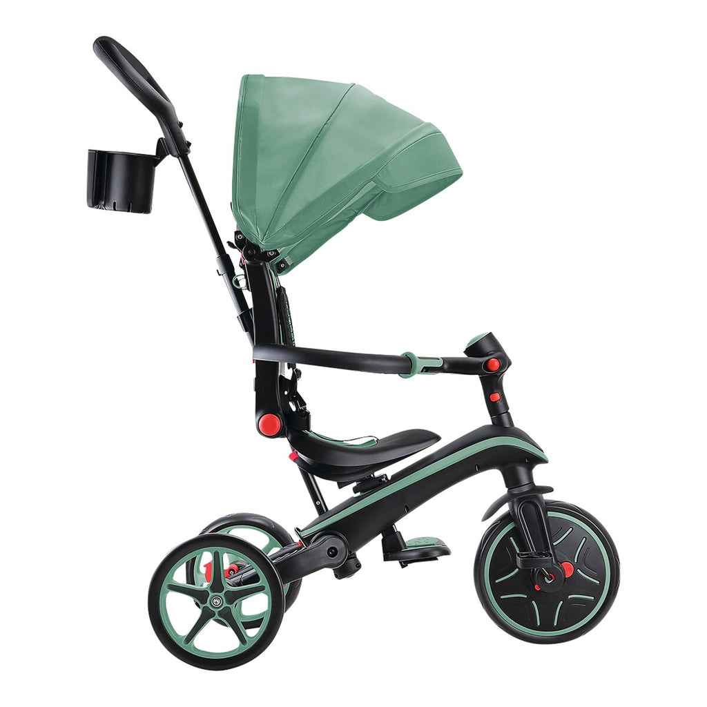 Trehjulssykkel Explorer Trike 4in1 sammenleggbar bakside