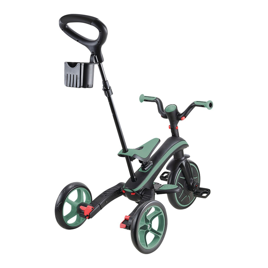 Nærbilde av sete på Trehjulssykkel Explorer Trike 4in1 sammenleggbar
